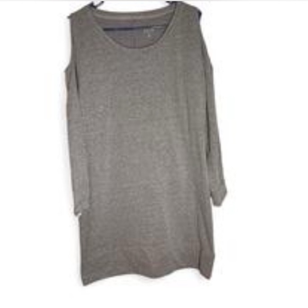 Soho Gray Long Sleeve Dress